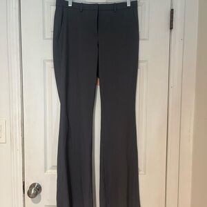 Theory “Demitria” Charcoal Trousers